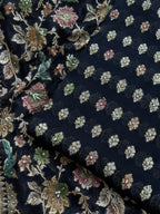 Midnight Noir Pure Banarasi Khaddi Unstitched Suit