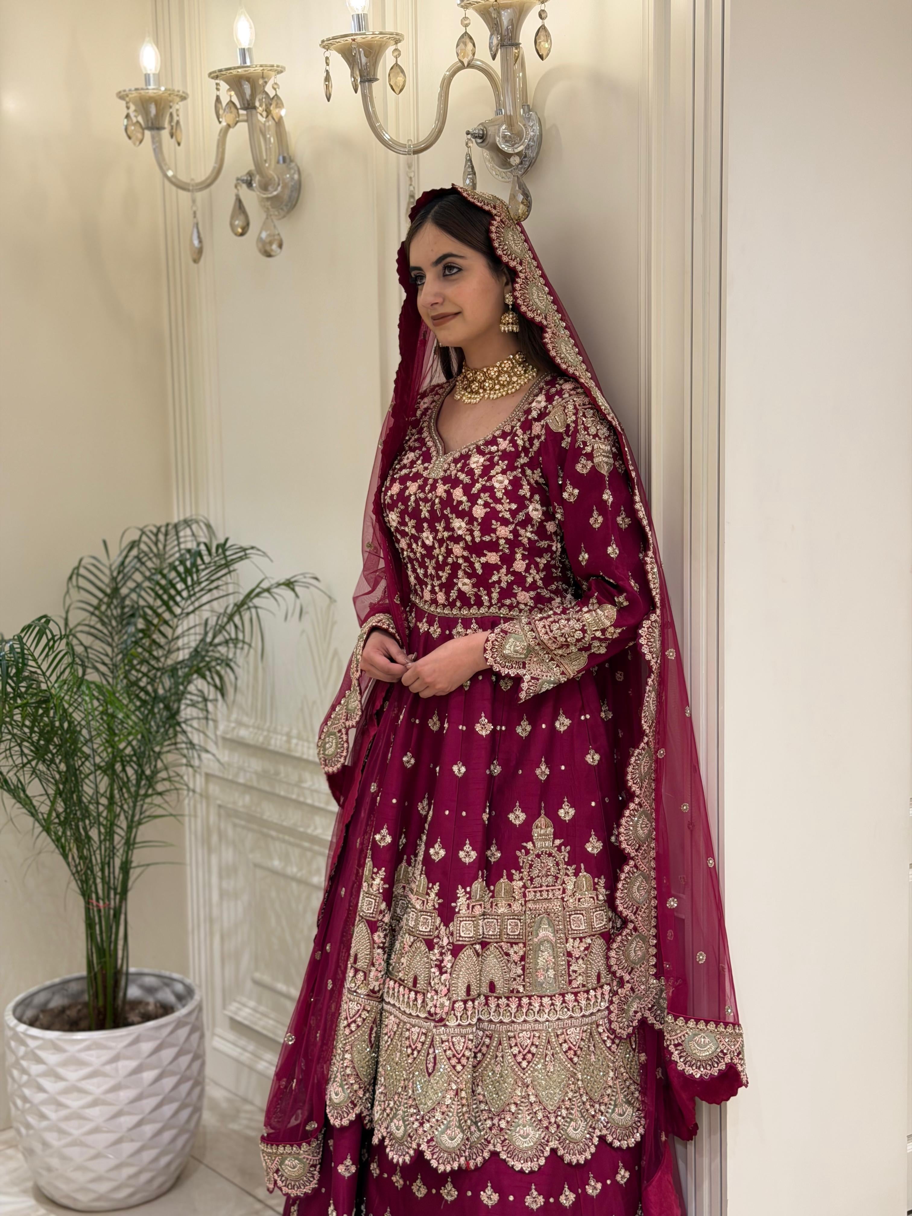 Royal Zari Heritage Anarkali Gown