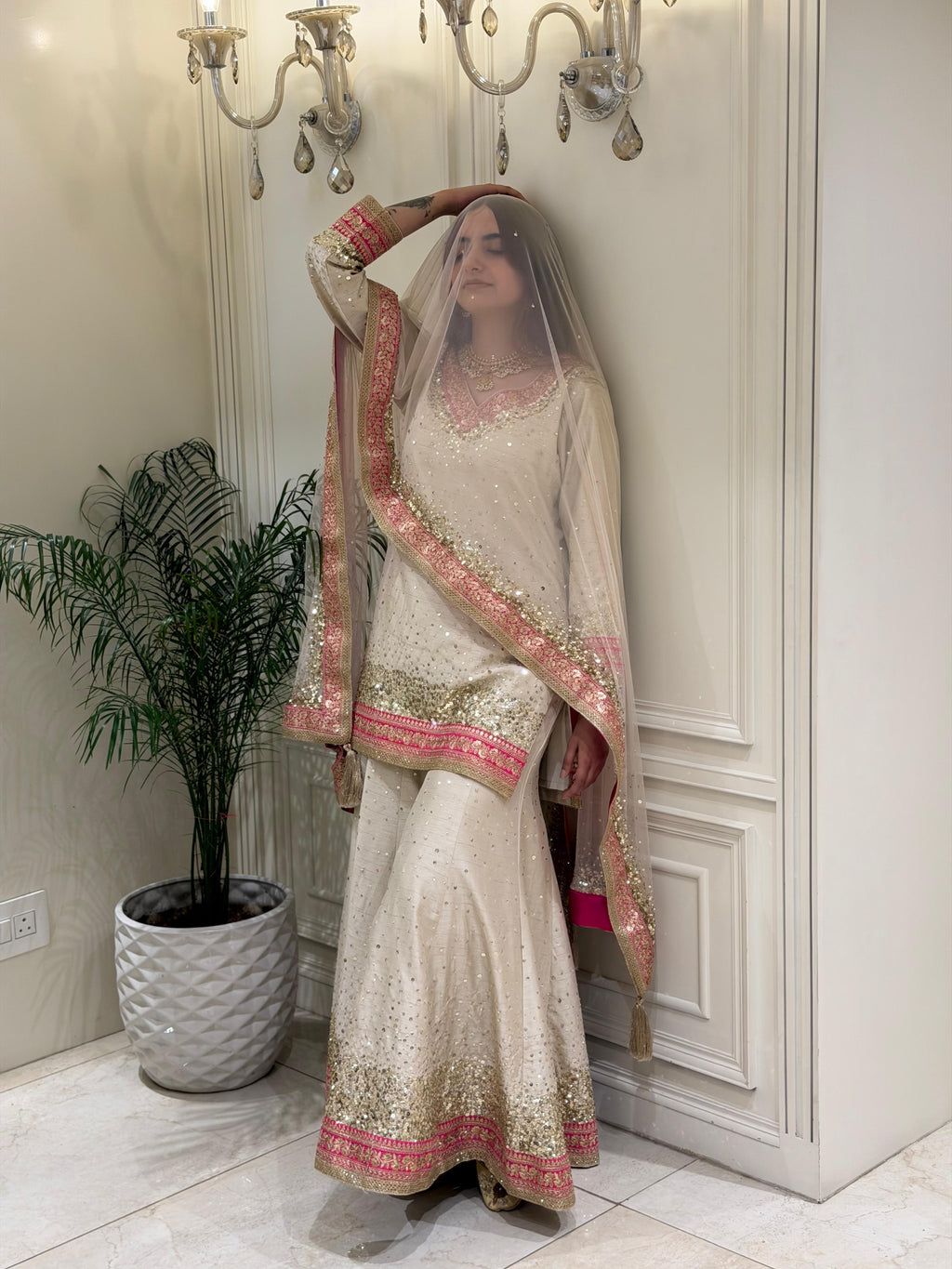 Noor-e-Raunaq Sharara Set