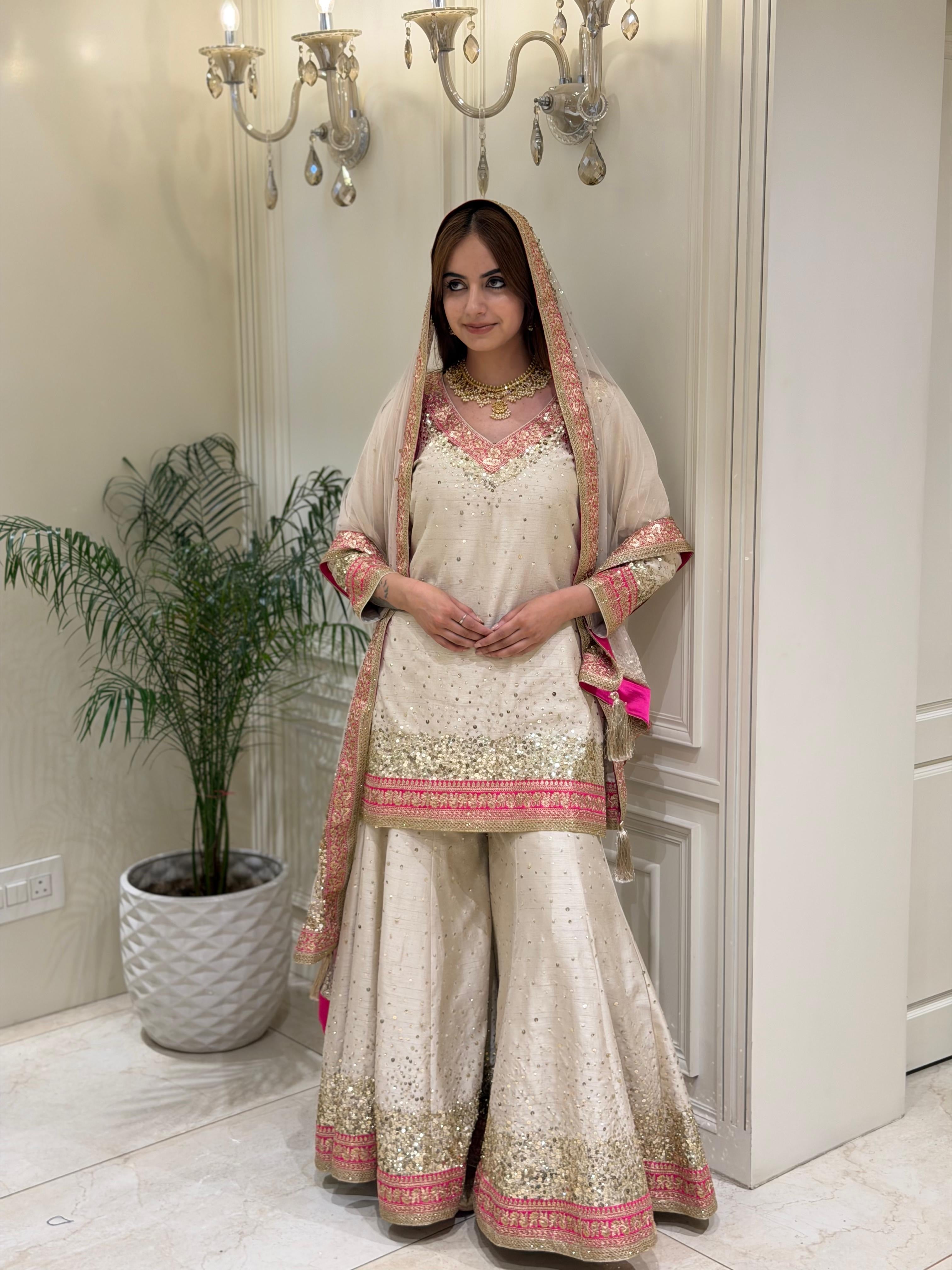 Noor-e-Raunaq Sharara Set