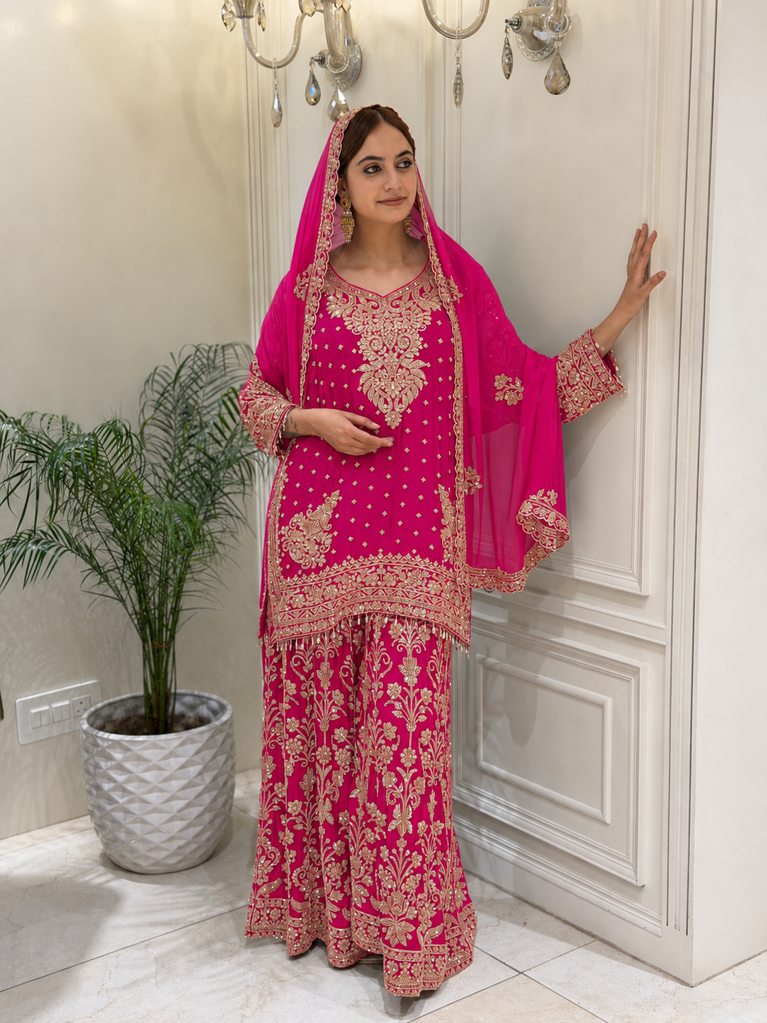 Noor-e-Zarqash Sharara Set