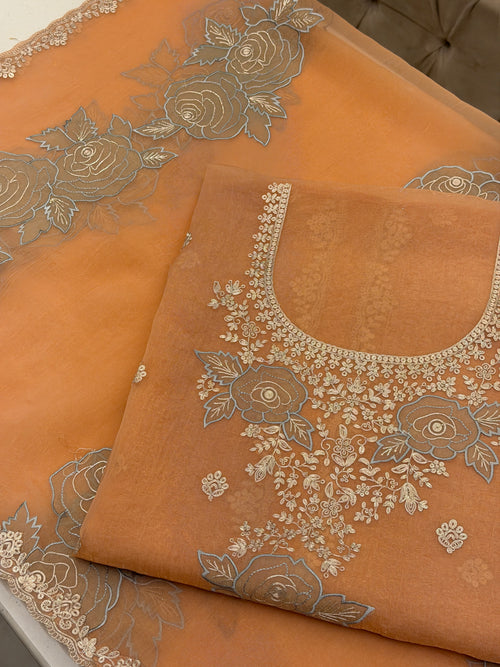 Noor-e-Gulnaar Organza Luxury Formals