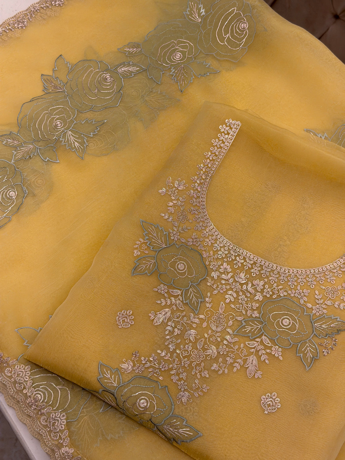 Noor-e-Gulnaar Organza Luxury Formals