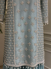Noor-e-Lavanya Chinon Gharara Set