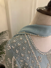 Noor-e-Lavanya Chinon Gharara Set