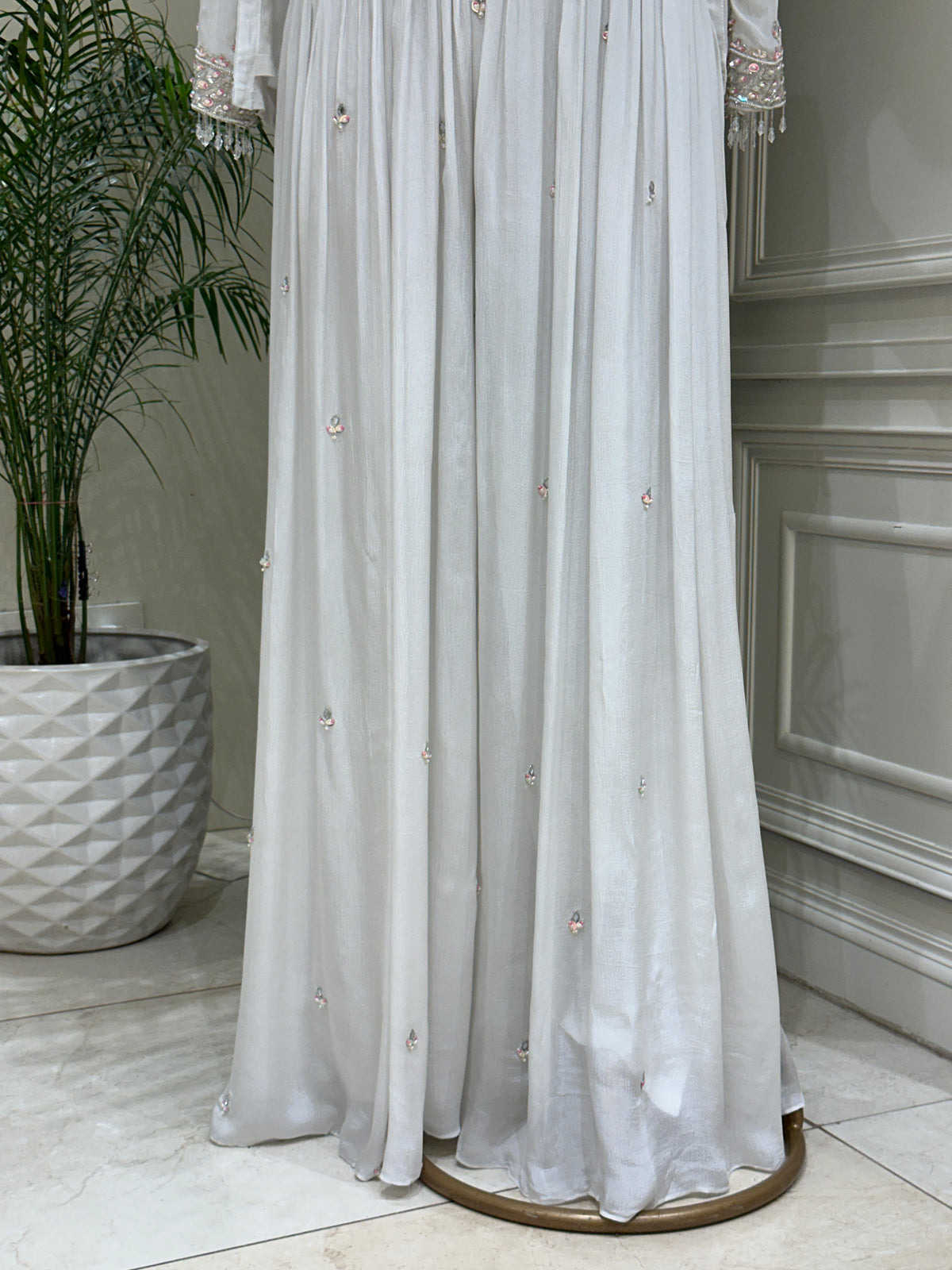 Noor-e-Safiya Chinon Sharara Set