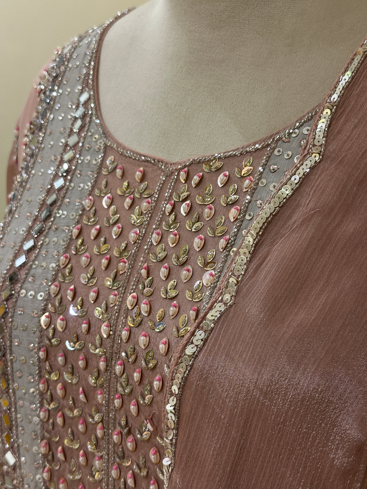 Noor-e-Rouhi Chinon Embellished Sharara Set