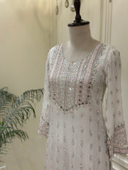 Noor-e-Rouhi Chinon Embellished Sharara Set