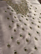 Premium Designer Suit with Intricate Handwork & Jewel Accents