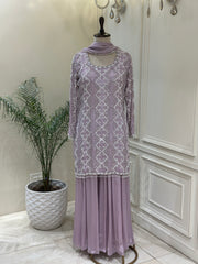 Noor-e-Maheen Sharara Set