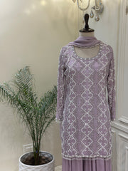 Noor-e-Maheen Sharara Set