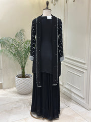 Noor-e-Zehna Chinon Sharara Set