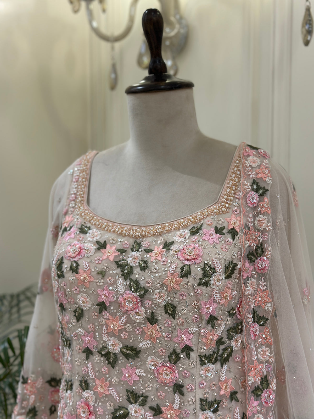 Noor-e-Gulrukh Net Sharara Set