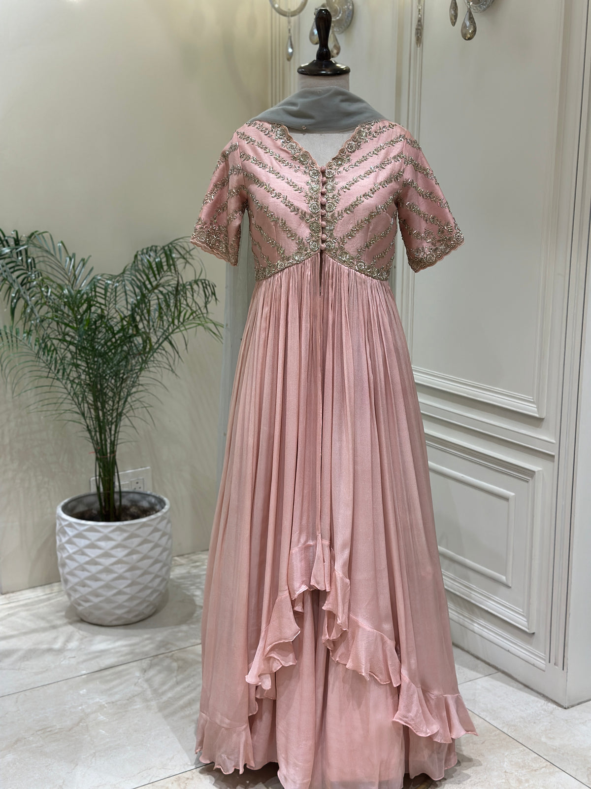 Noor-e-Gulrukh Designer Gown Set