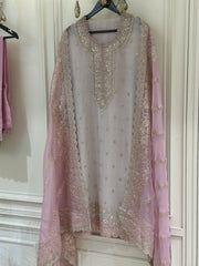 Gul-e-Rouge Tissue Luxury Suit