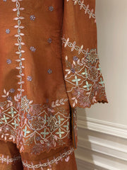 Mehr-e-Zar Tissue Gharara Set