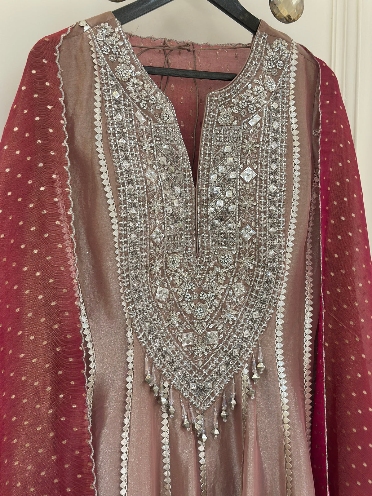 Noor-e-Zareen Tissue Anarkali
