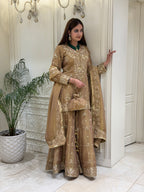 Dabka Zardozi Sharara Set