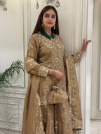 Dabka Zardozi Sharara Set