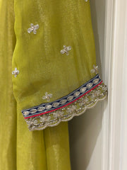 Noor-e-Tissue Embellished Suit Set