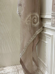 Pure Silk Hand-Embellished Suit Set
