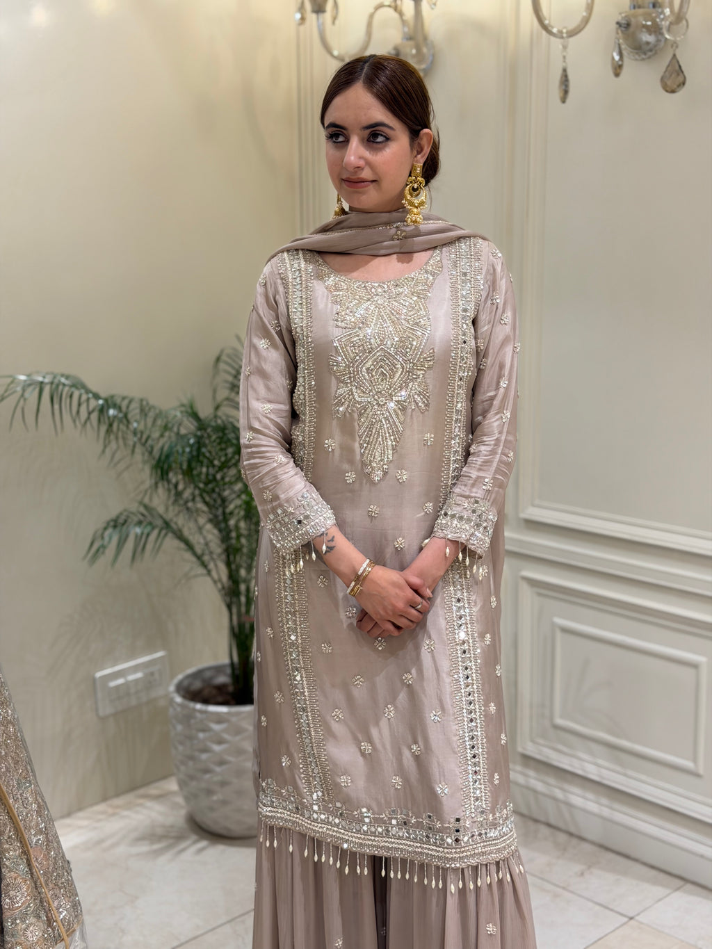 Noor-e-Simra Gharara Set