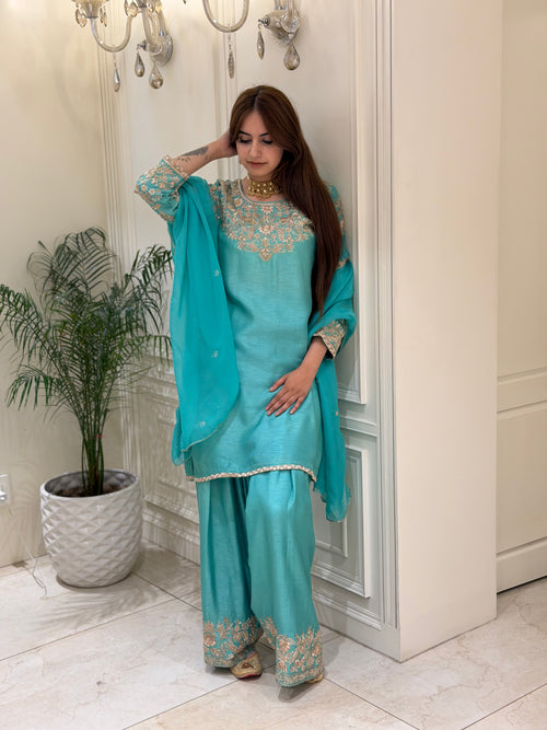 Aqua Noor Farshi Set