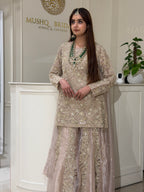 Royal Heavy Embellished Sharara Set