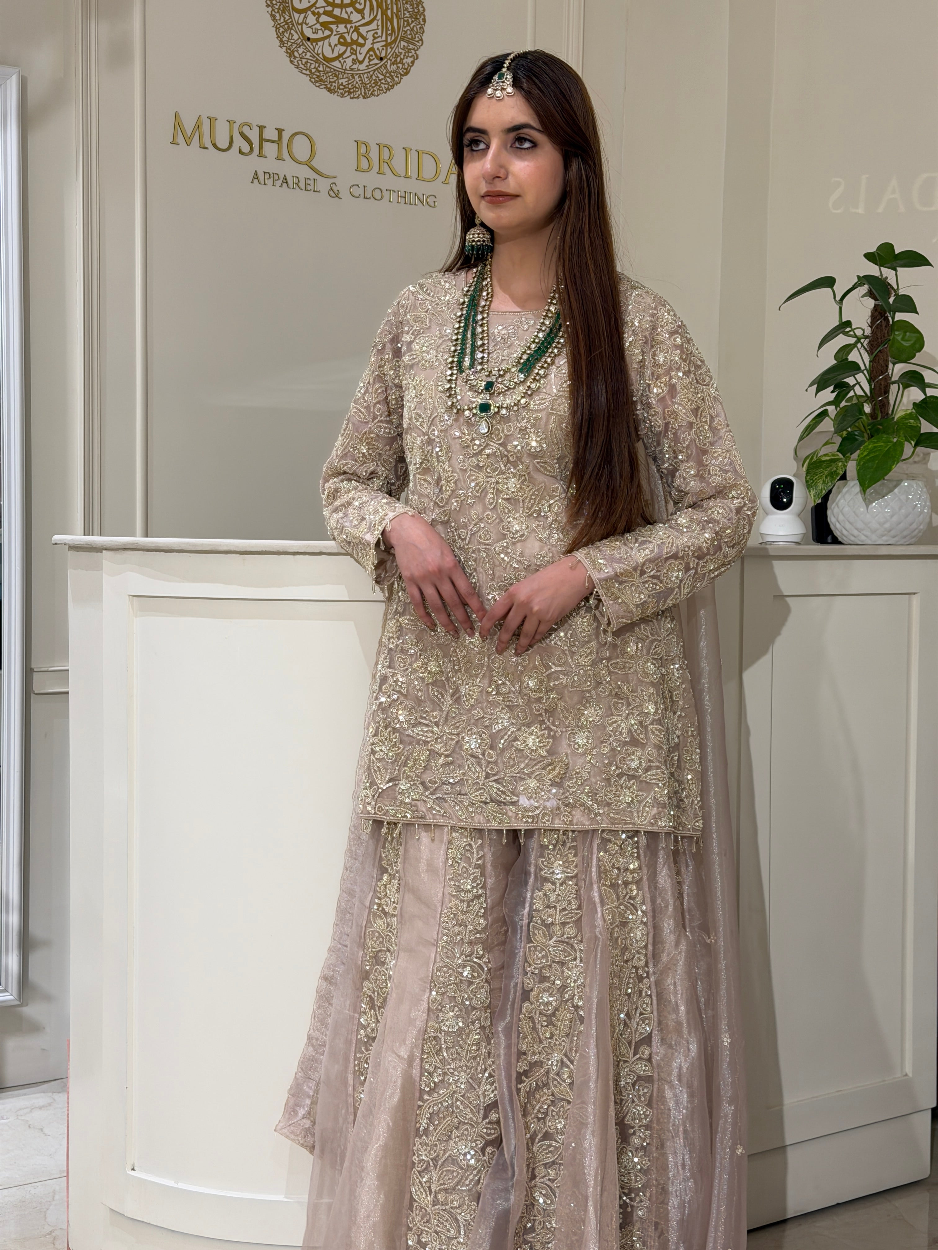 Royal Heavy Embellished Sharara Set