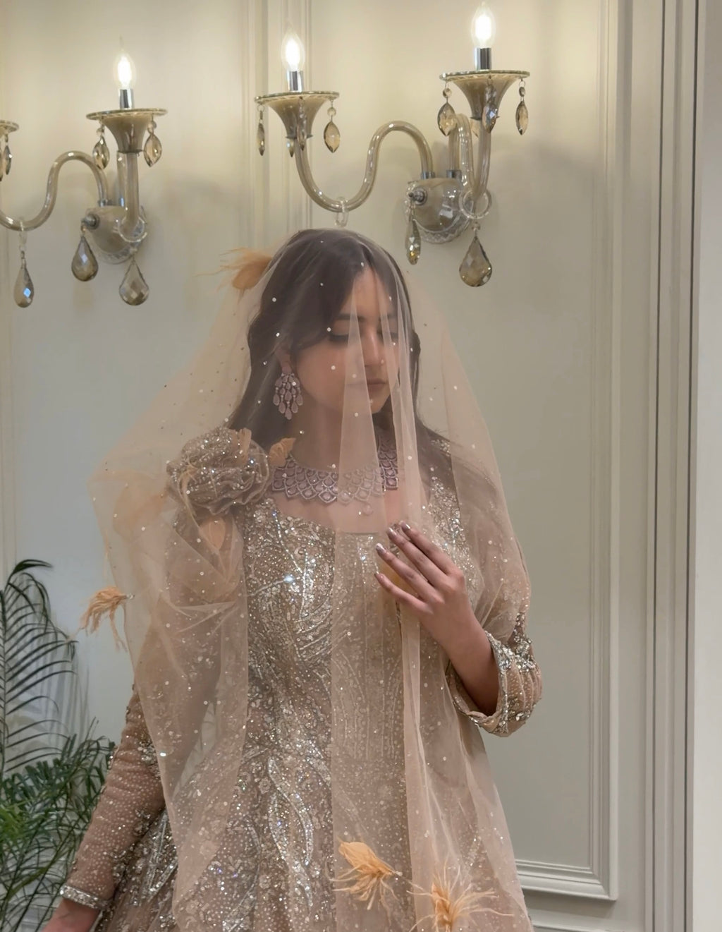 Pearl Dust Luxury Gown
