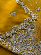 Designer Suit with Heavy Zardozi Embroidered Statement