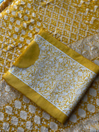 Pure Silk Khaddi Embroidered Suit with Banarasi Gharchola Dupatta