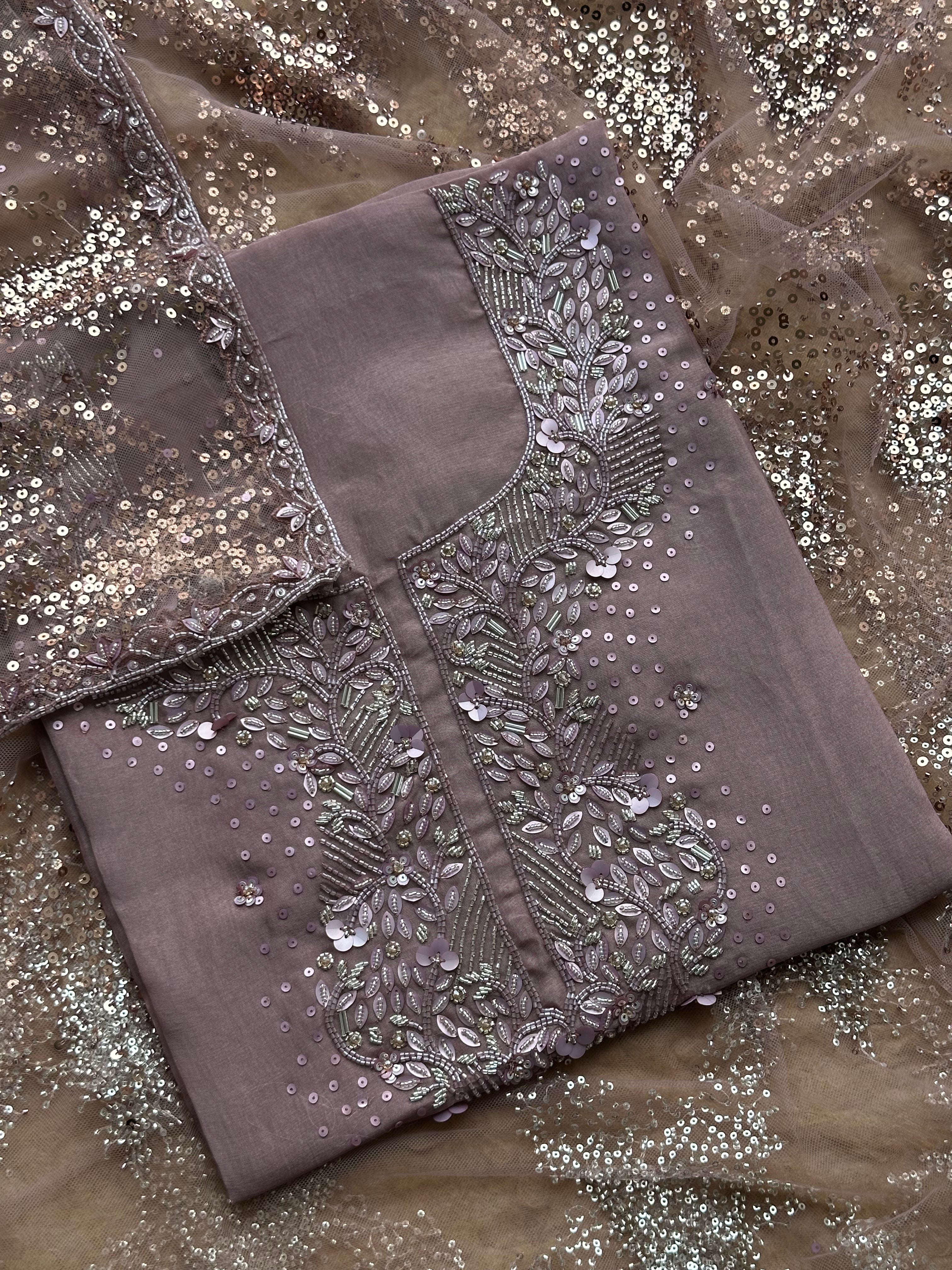 Noor Jaal Kadhana Luxury Organza Suit