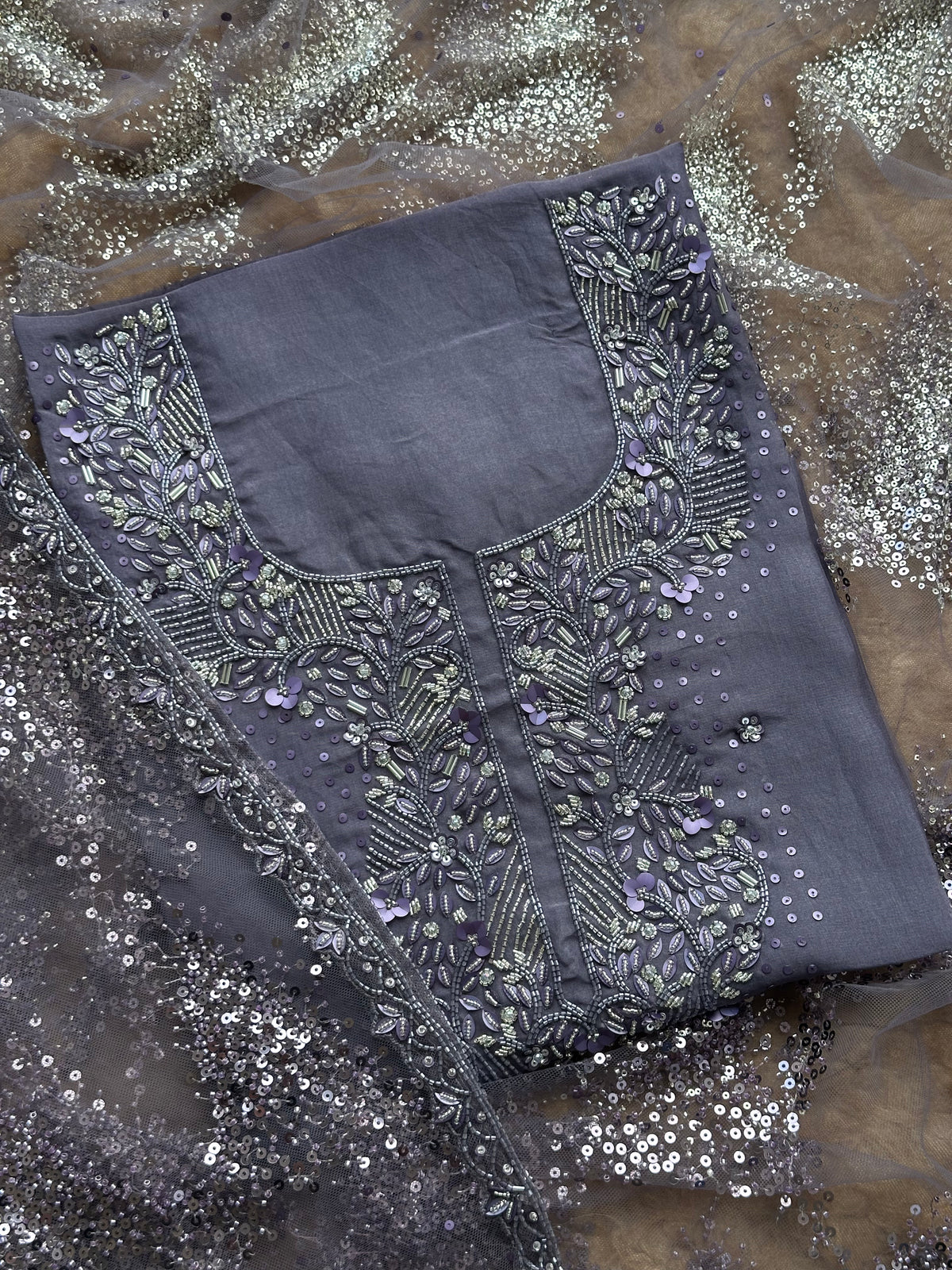 Noor Jaal Kadhana Luxury Organza Suit