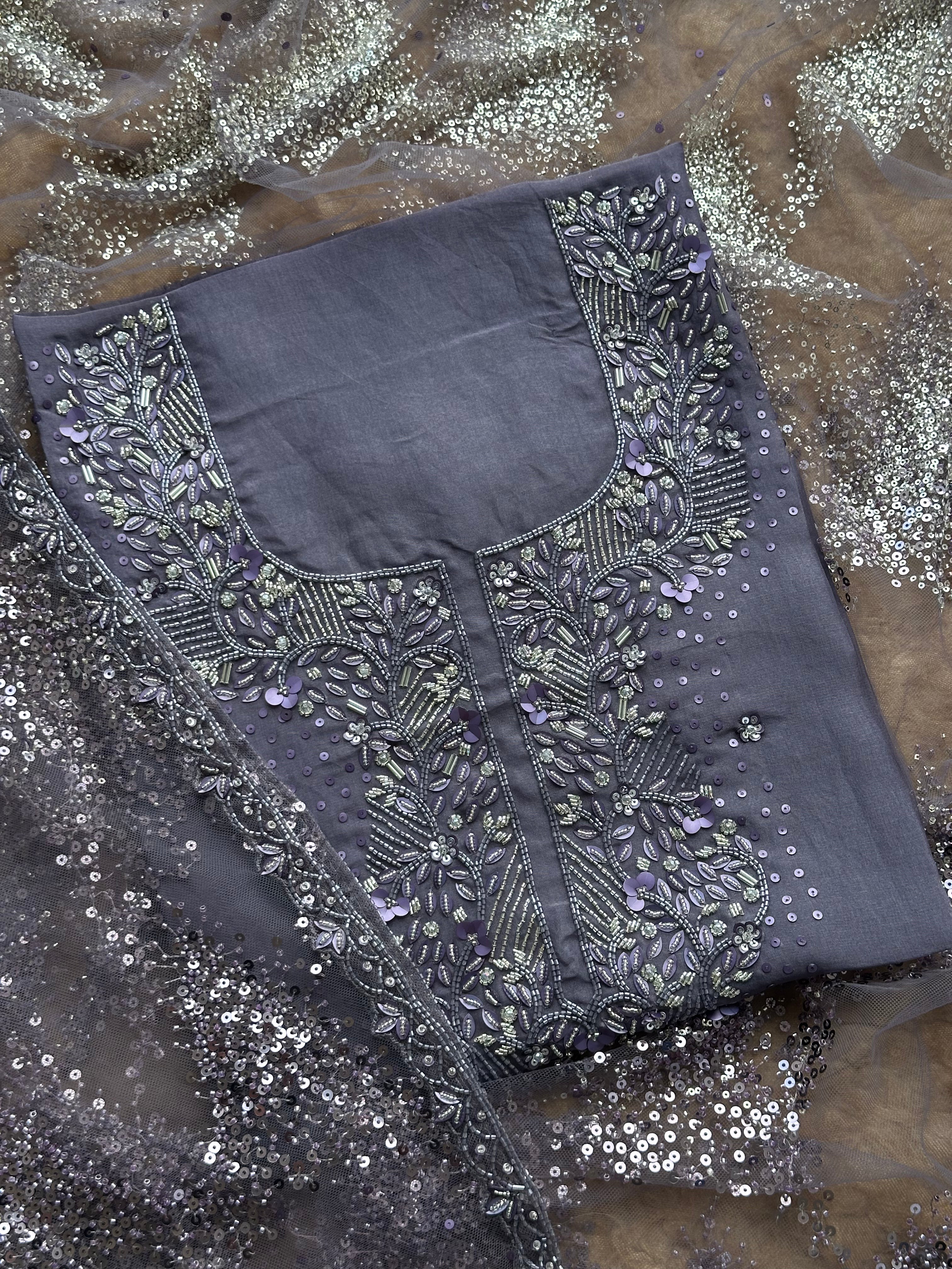 Noor Jaal Kadhana Luxury Organza Suit