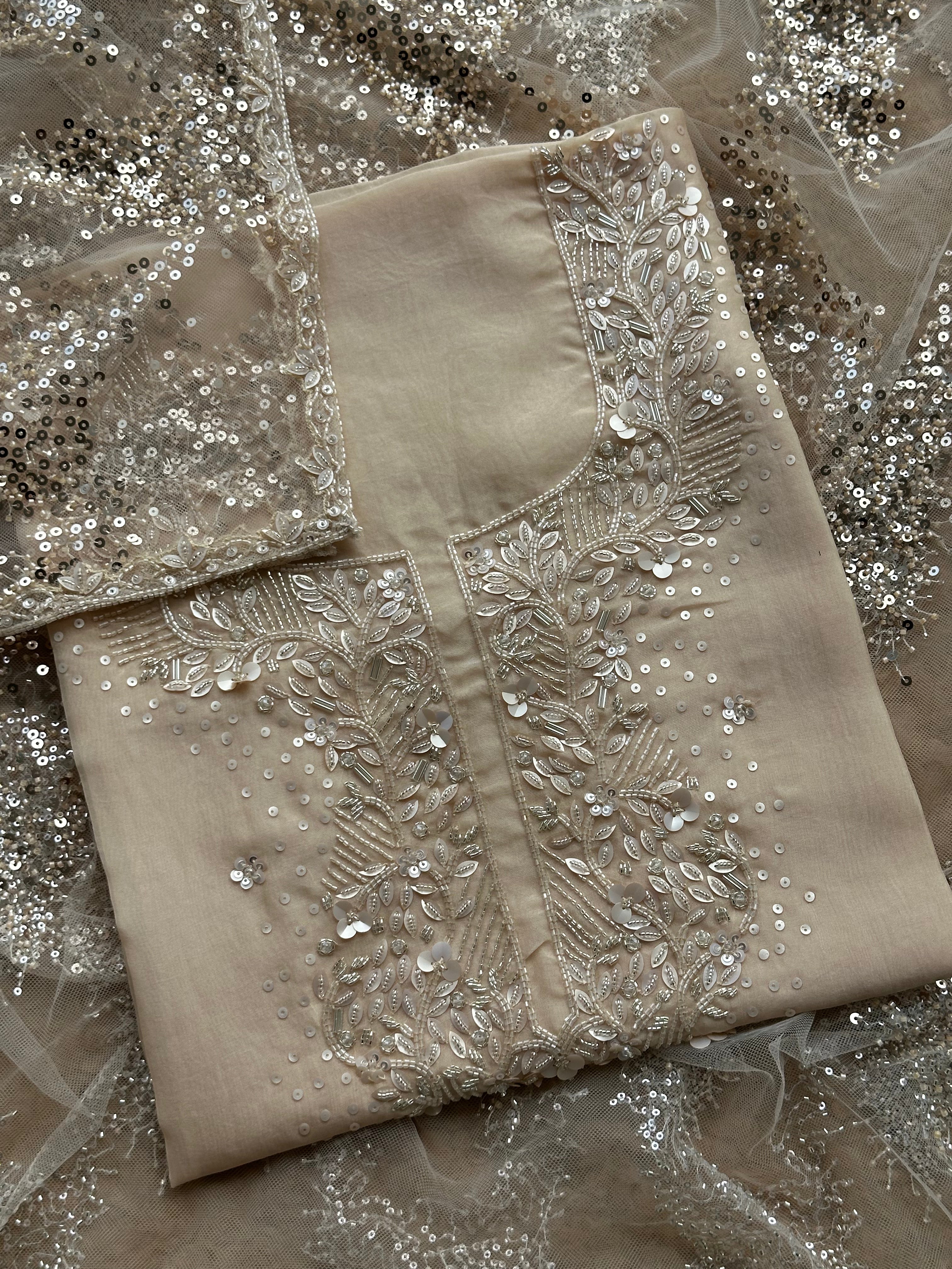 Noor Jaal Kadhana Luxury Organza Suit