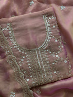 Aafreen Pastel Sparkle Suit Set