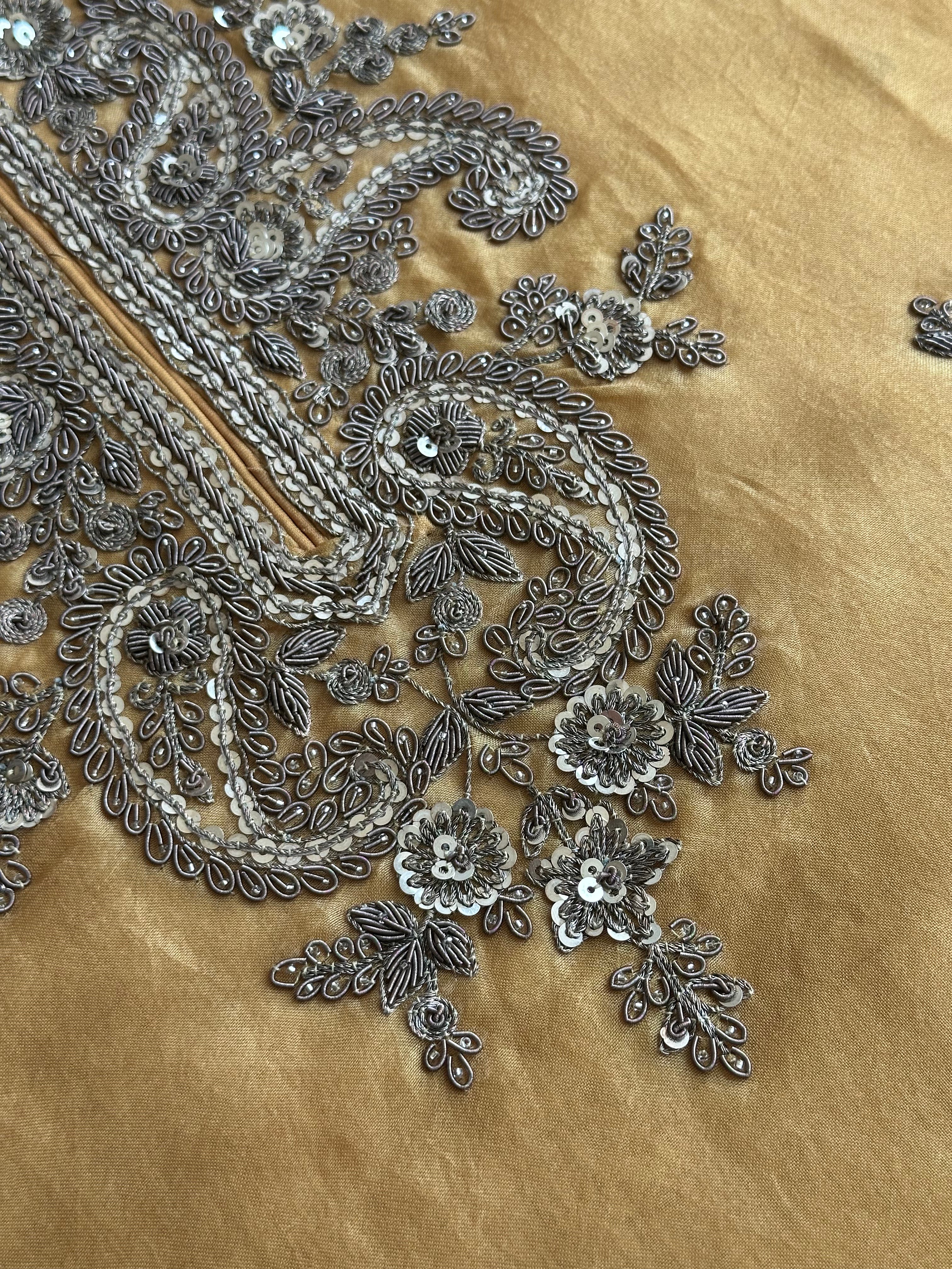 Zar Gul Mustard Tissue Ensemble