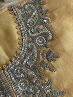 Zar Gul Mustard Tissue Ensemble