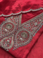 Rouge Noor – Pure Tissue Silk Luxury Ensemble