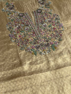 Noor-e-Zareen | Pure Tissue Luxury Unstitched Suit