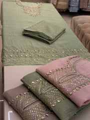 Pure Mull Gota Pitta Luxury Suit Set
