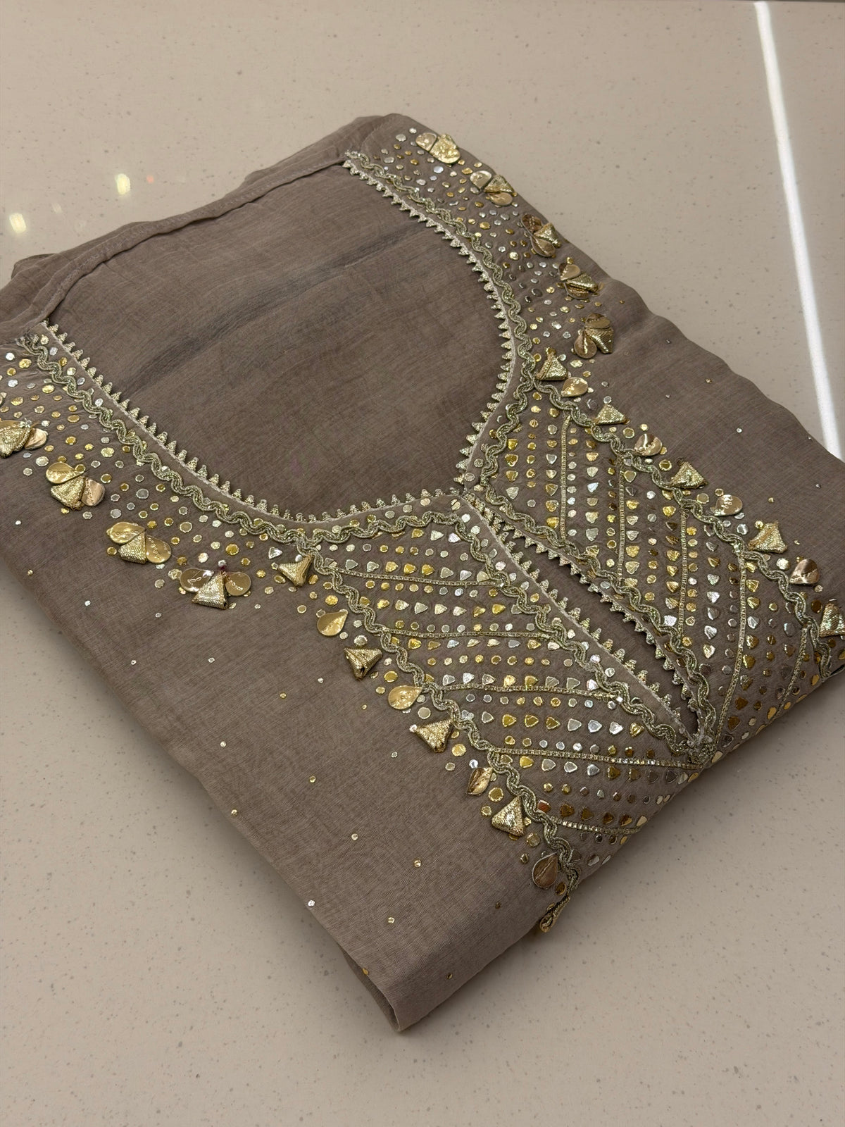 Pure Mull Gota Pitta Luxury Suit Set
