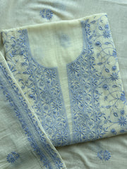 Gulbahar Pure Mull Chikankari Suit Set