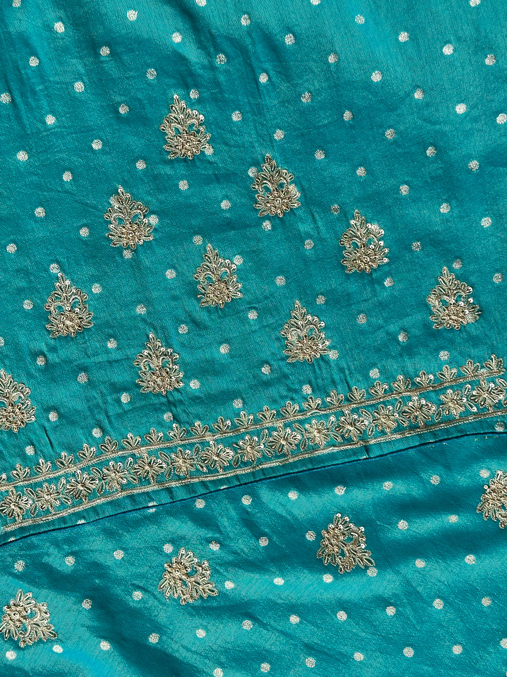 Mehr-e-Zar Luxury Tissue Silk Suit Set