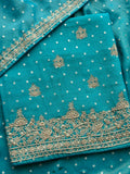 Mehr-e-Zar Luxury Tissue Silk Suit Set