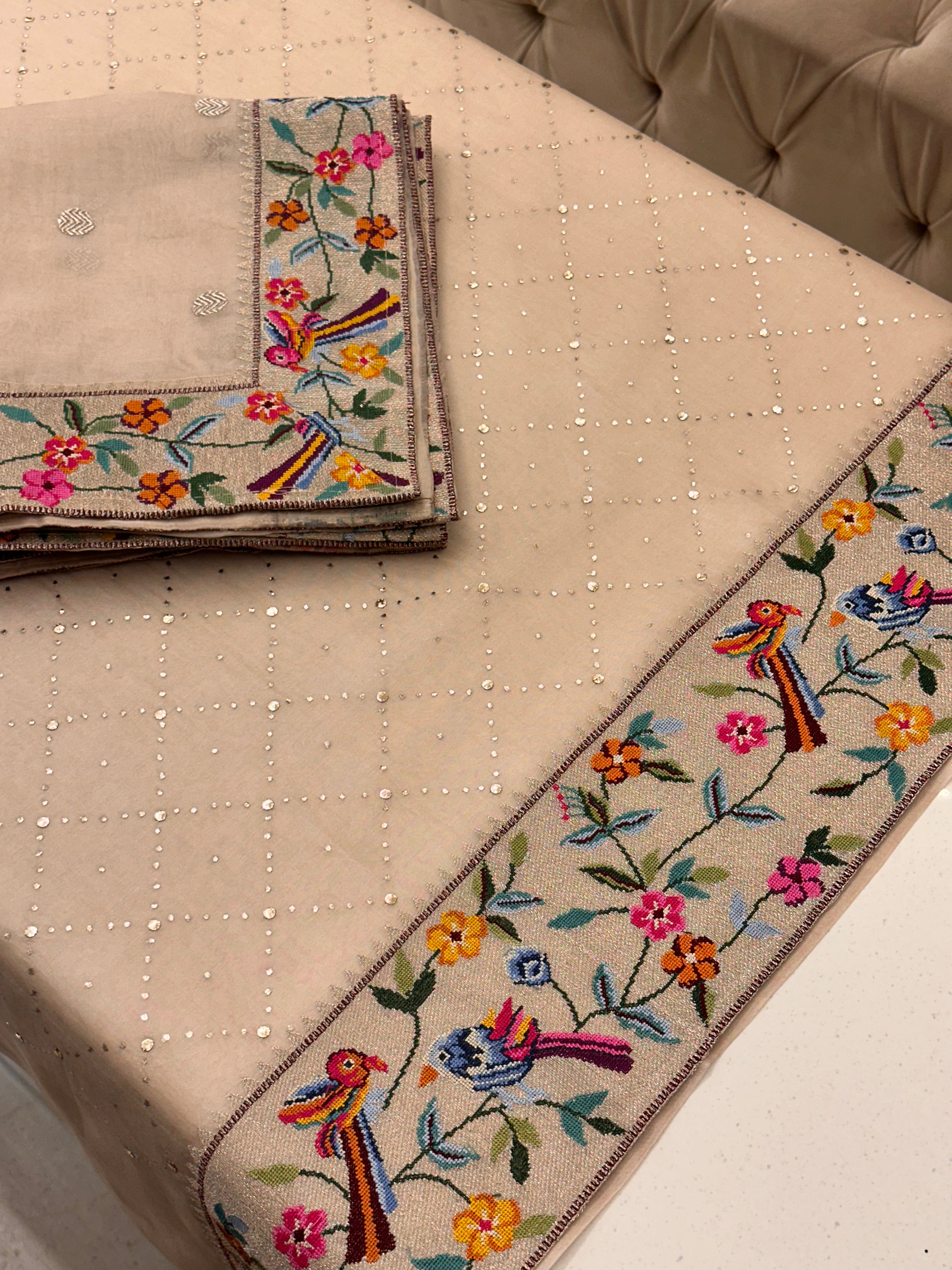 Gulbahar Luxury Organza Formal Suit Set