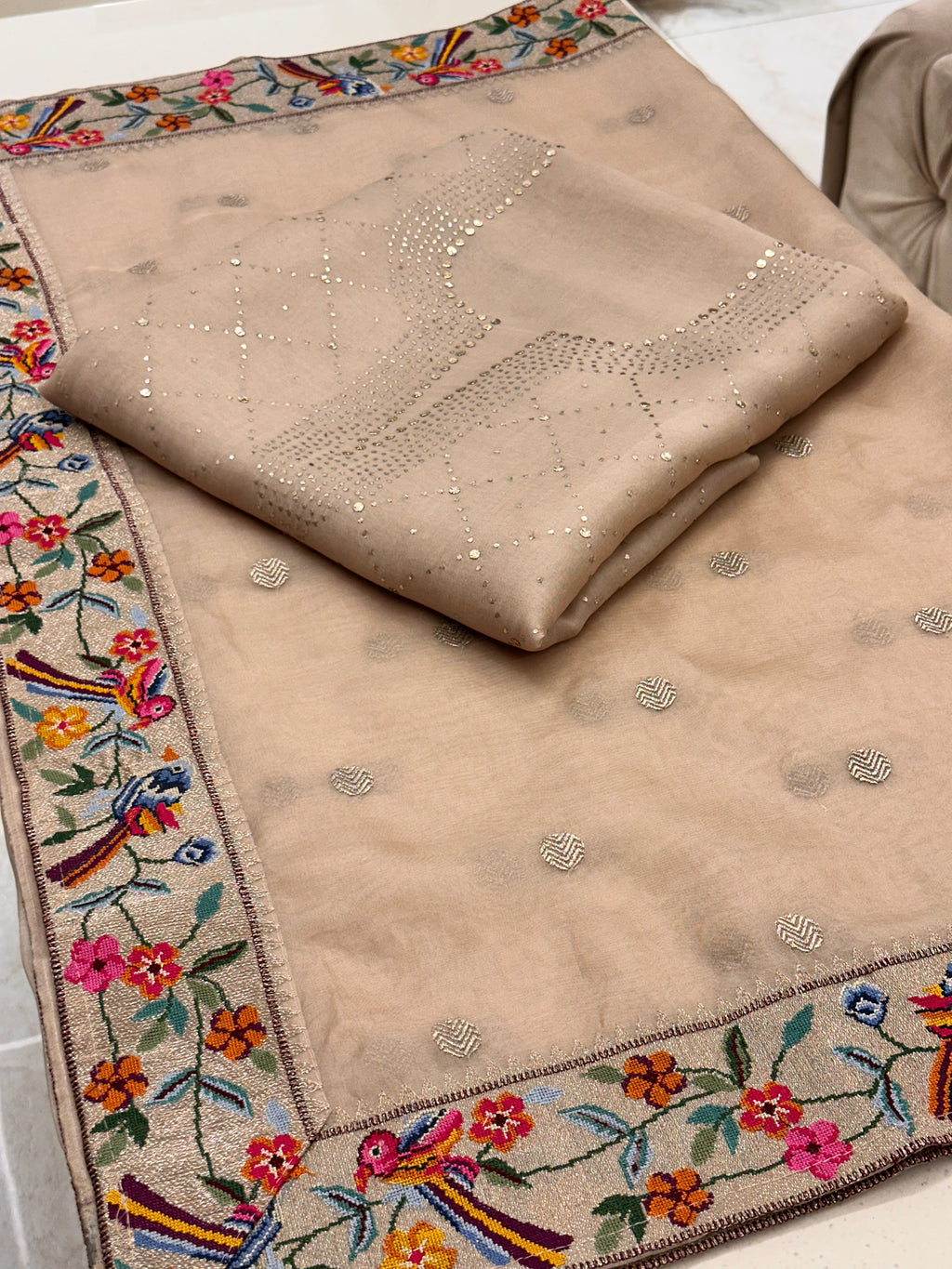 Gulbahar Luxury Organza Formal Suit Set