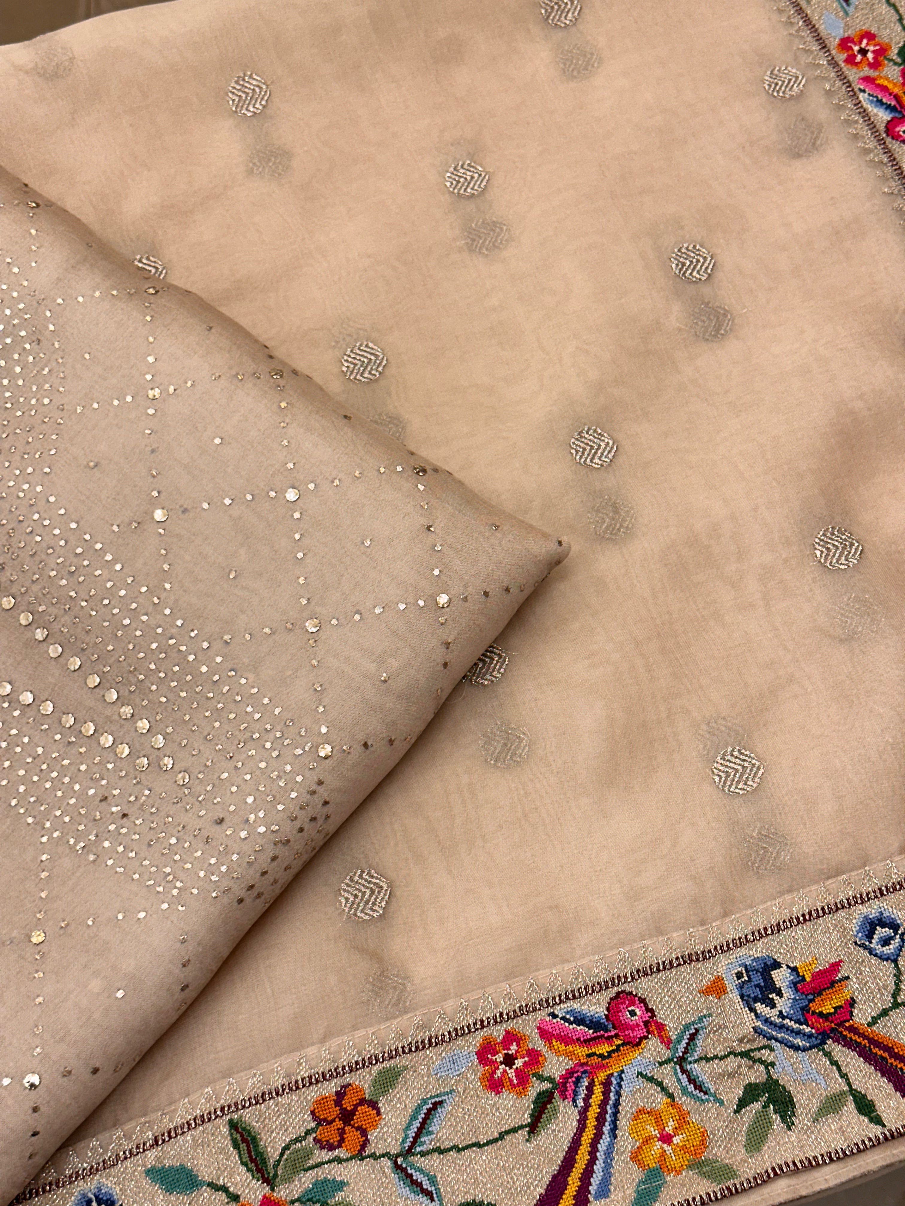 Gulbahar Luxury Organza Formal Suit Set