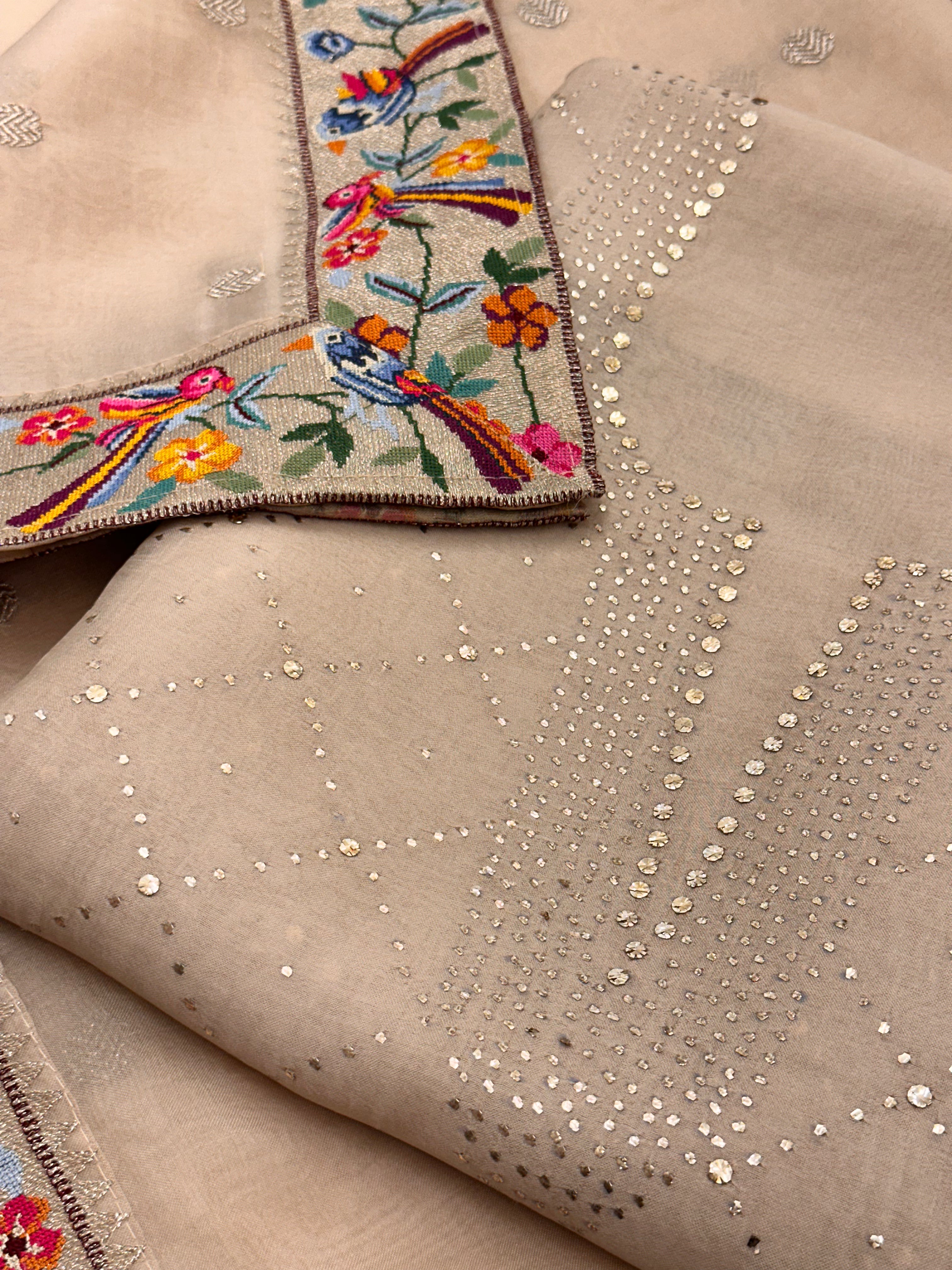 Gulbahar Luxury Organza Formal Suit Set